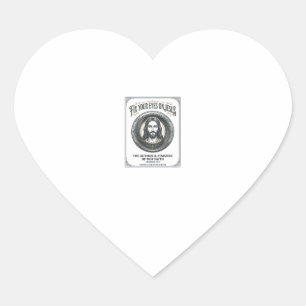 Jesus Photography Mum Family Photographer Vintage  Heart Sticker