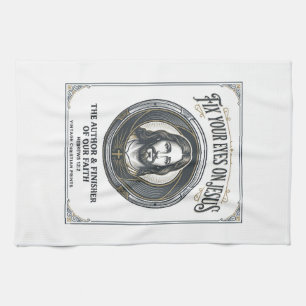 Jesus Photography Mum Family Photographer Vintage  Tea Towel