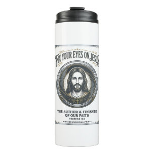 Jesus Photography Mum Family Photographer Vintage Thermal Tumbler