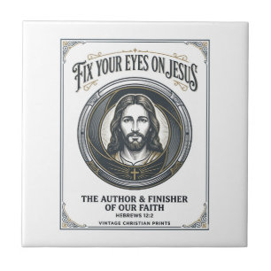 Jesus Photography Mum Family Photographer Vintage  Tile