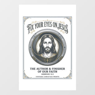 Jesus Photography Mum Family Photographer Vintage Window Cling