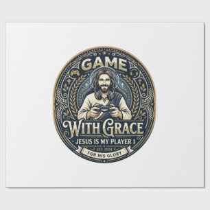 Jesus Pickleball Vintage Shirt Christian Graphic_1 Wrapping Paper