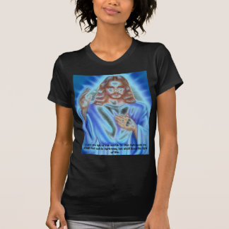 Jesus picture, I am the light of the world... T-Shirt