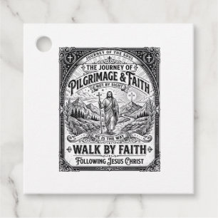 Jesus Pilgrimage Camino Holy Journey Favour Tags