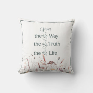 Jesus Pillow   Faith/Bible Pillow