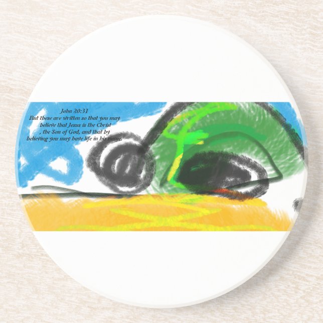 jesus plan coaster (Front)