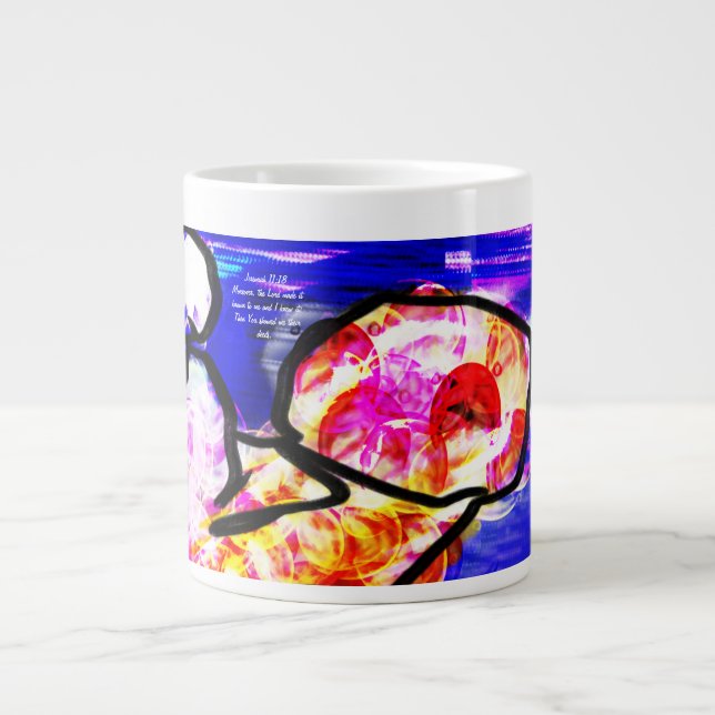 Jesus plan joy large coffee mug (Front)