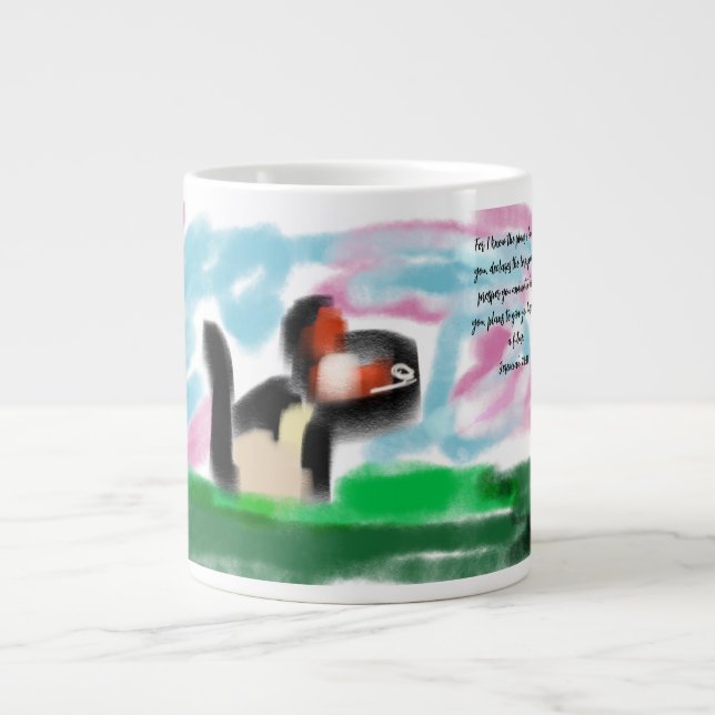 jesus plan large coffee mug (Front)