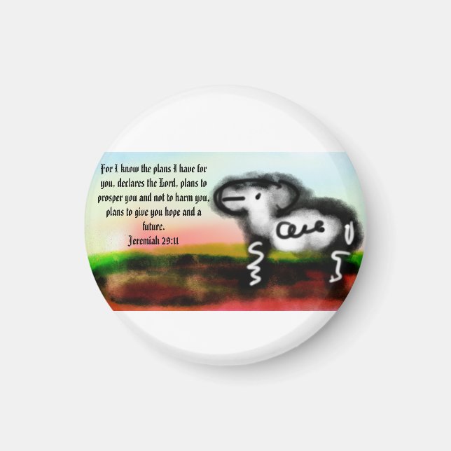 jesus plan  magnet (Front)
