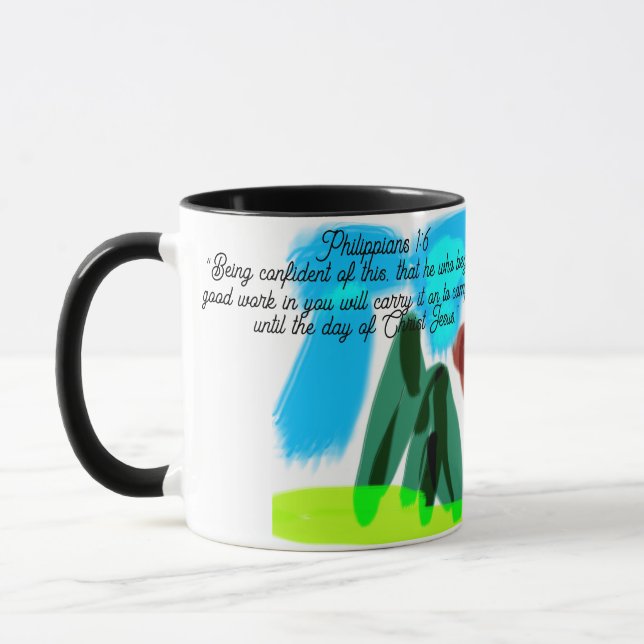 jesus plan  mug (Left)