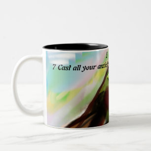 Jesus plan Two-Tone coffee mug
