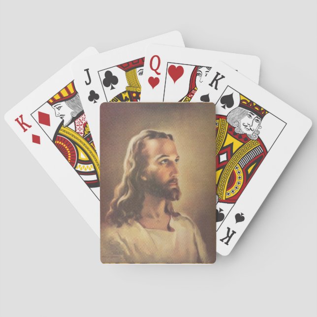 Jesus Playing Cards (Back)