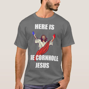 Jesus Playing Cornhole Jesus Christ 1 T-Shirt