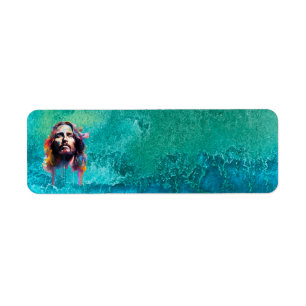 Jesus Portrait Address Labels