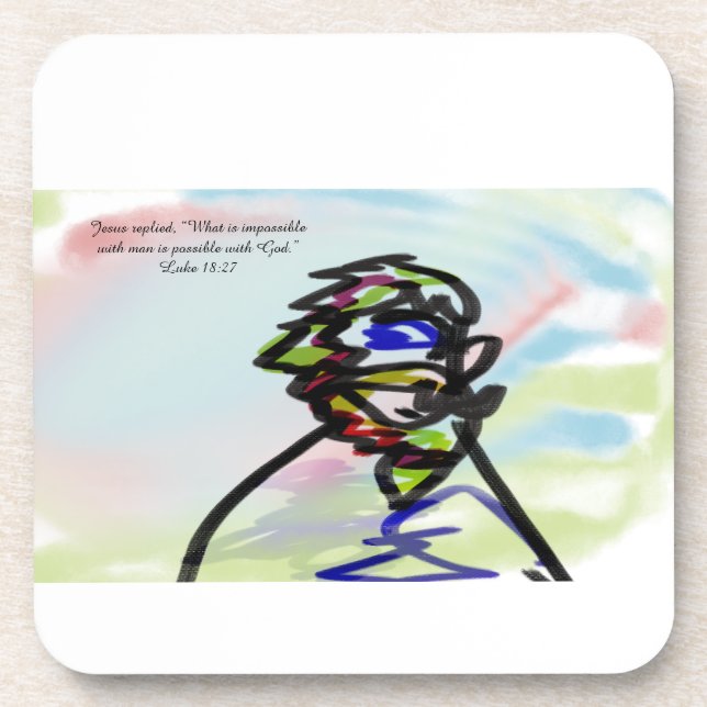 jesus possible coaster (Front)
