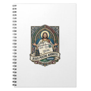 Jesus Postal Address Heaven Jesus Postal Address H Notebook