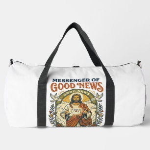 Jesus Postal Worker Delivery Shirt Faith Based Des Duffle Bag