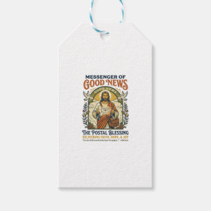Jesus Postal Worker Delivery Shirt Faith Based Des Gift Tags