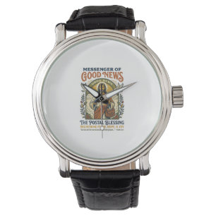 Jesus Postal Worker Delivery Shirt Faith Based Des Watch