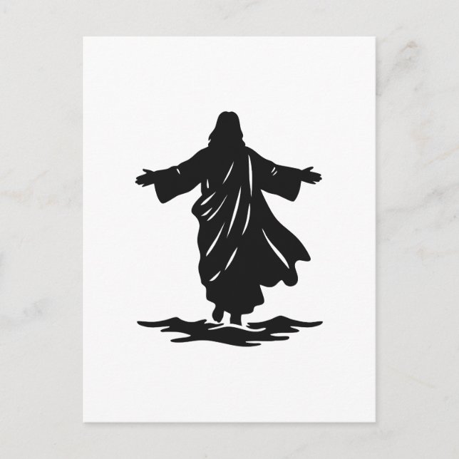 Jesus Postcard (Front)
