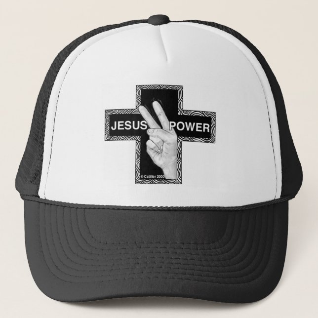 Jesus Power Christian Hat (Front)