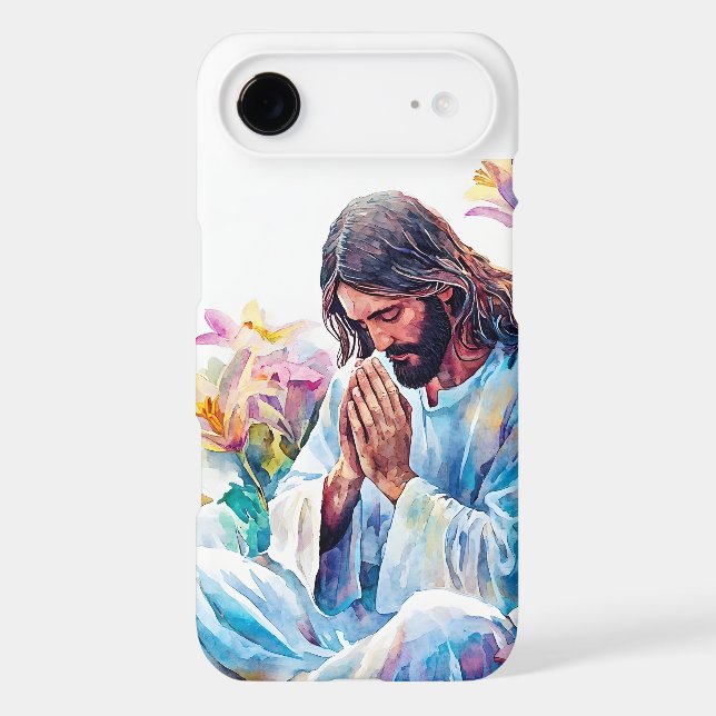 Jesus Prayer Modern Religious Catholic Art (Back)