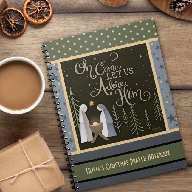 Jesus Prayer Reflection Holy Family Christmas  Notebook (Creator Uploaded)