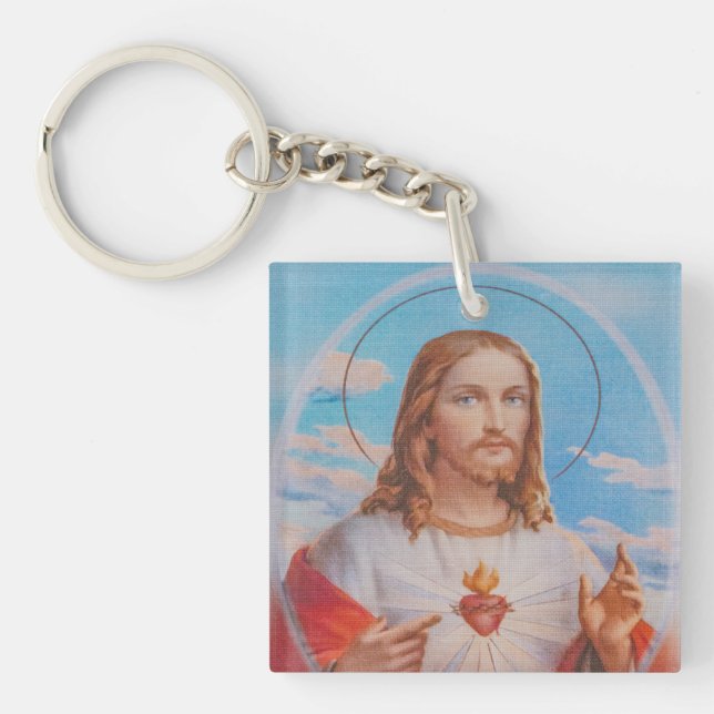 Jesus prayer traditional  key ring (Front)