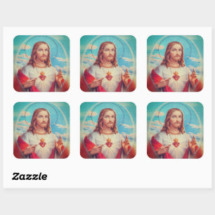 Jesus Prayer traditional photography stickers