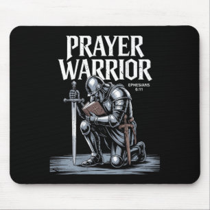 Jesus Prayer Warrior Christian Armour Of God Son G Mouse Mat