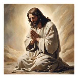 Jesus Praying Photo