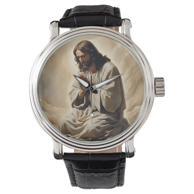 Jesus Praying Watch (Front)