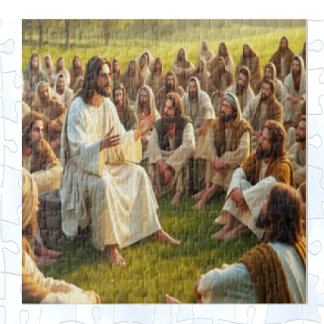 Jesus Preaches Jigsaw Puzzle