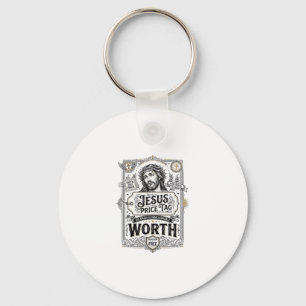 Jesus Price Tag Worth Jesus Price Tag Worth Christ Key Ring
