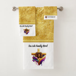 Jesus Promises Everlasting Peace And Victory Bath Towel Set