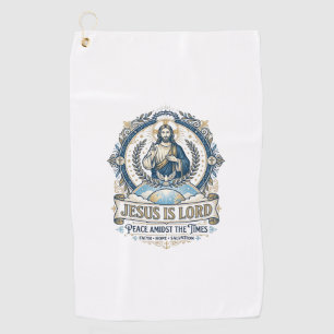 Jesus Prophecy Eschatology Vintage Shirt Christian Golf Towel