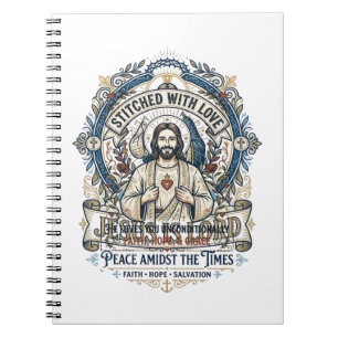 Jesus Prophecy Eschatology Vintage Shirt Christian Notebook