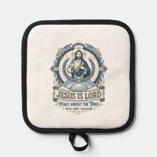 Jesus Prophecy Eschatology Vintage Shirt Christian Pot Holder