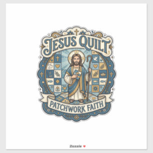 Jesus Quilt Patchwork Faith Jesus Quilt Patchwork 