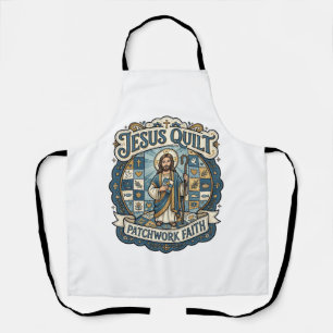 Jesus Quilt Patchwork Faith Jesus Quilt Patchwork Apron
