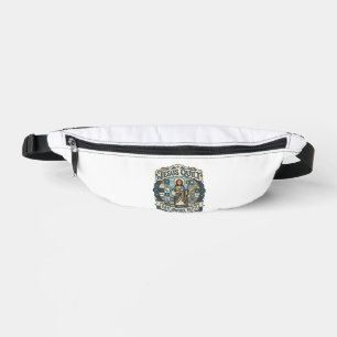 Jesus Quilt Patchwork Faith Jesus Quilt Patchwork  Bum Bags
