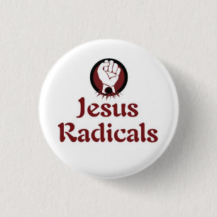 Jesus Radicals 3 Cm Round Badge