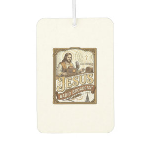 Jesus Radio Broadcast Jesus Radio Broadcast Christ Car Air Freshener