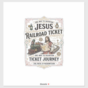 Jesus Railroad Ticket Journey Jesus Railroad Ticke