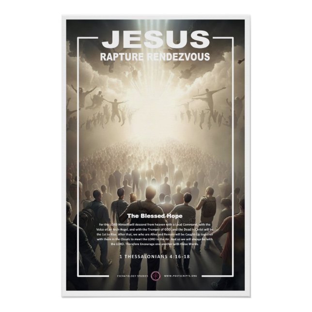Jesus - Rapture Rendezvous 1 Poster (Front)