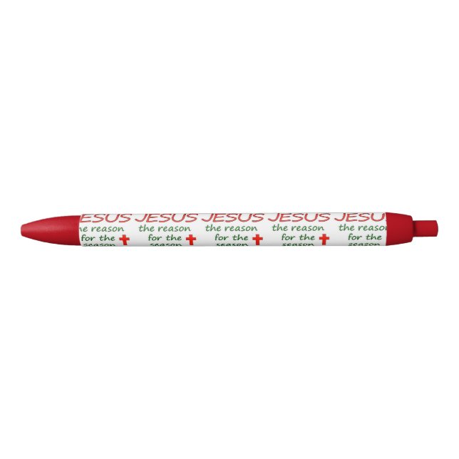 Jesus Reason for Season Black Ink Pen (Front)