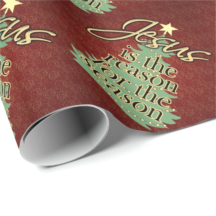 Religious Christmas Wrapping Paper 