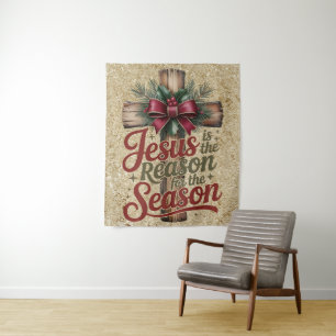 Jesus Reason Season Tapestry