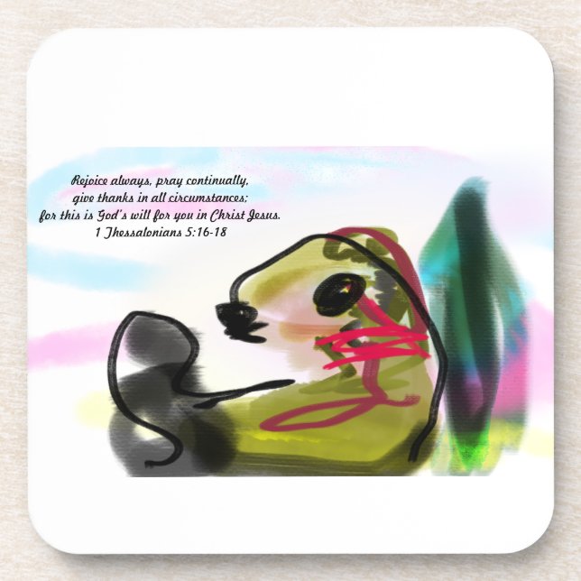 jesus rejoy coaster (Front)