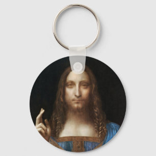 Jesus Religious Art Key Ring